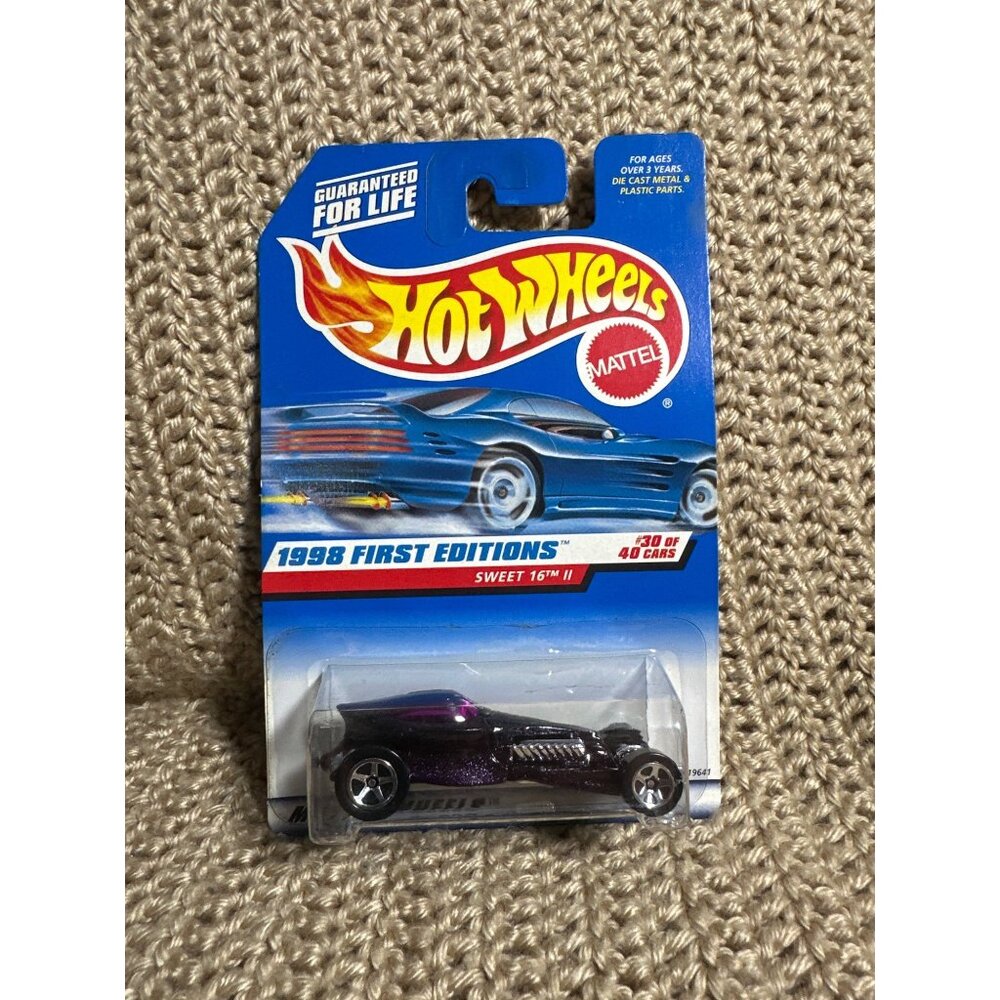 Hot Wheels 1998 First Editions Sweet 16 II Die Cast Car